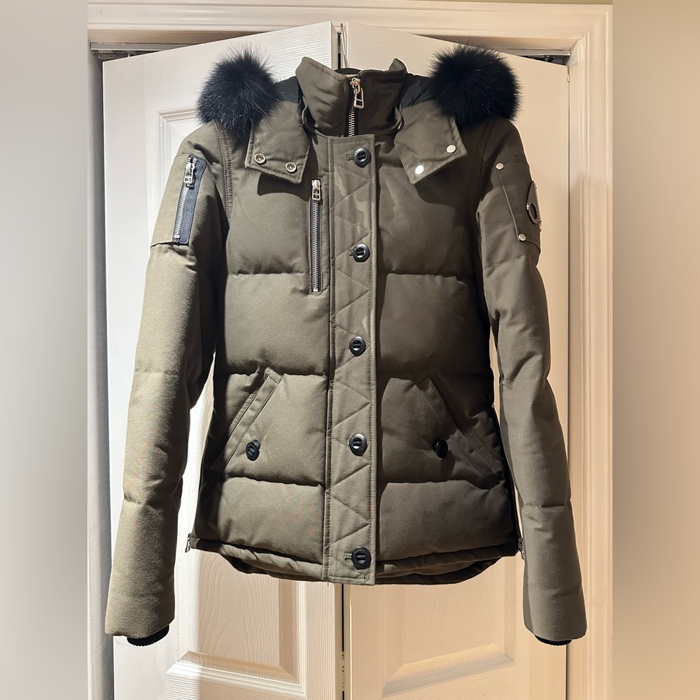 Moose Knuckles - Original Q3 Fur in green